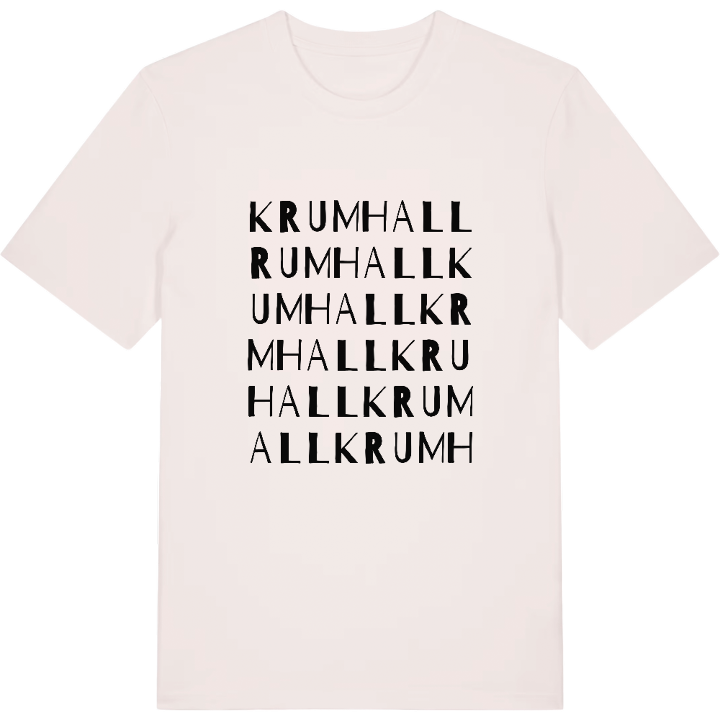 Krumhall ordlek t-shirt – t-shirt från PinShirt