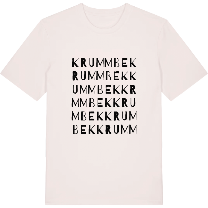 Krummbek ordlek t-shirt – t-shirt från PinShirt