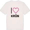 Jag älskar Krün t-shirt stort tryck