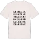 Krunkel ordlek t-shirt