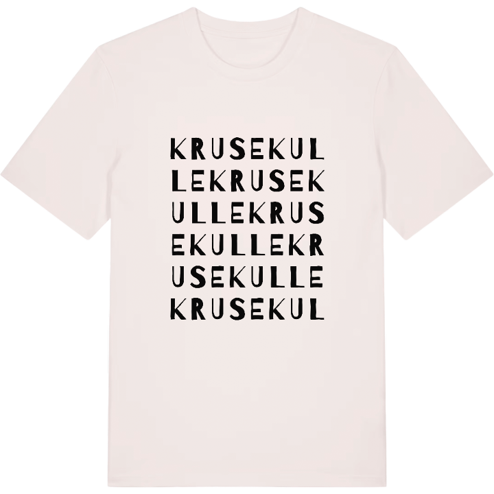 Krusekulle ordlek t-shirt – t-shirt från PinShirt