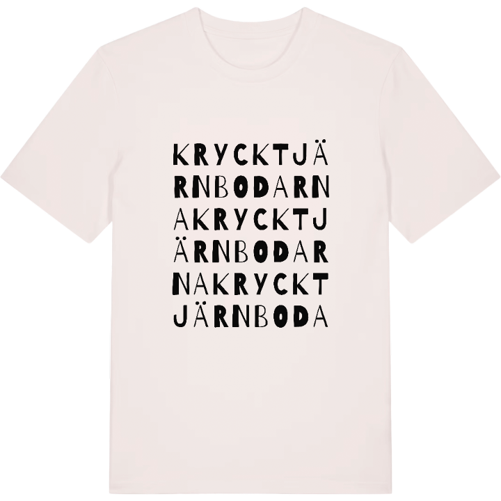 Krycktjärnbodarna ordlek t-shirt – t-shirt från PinShirt