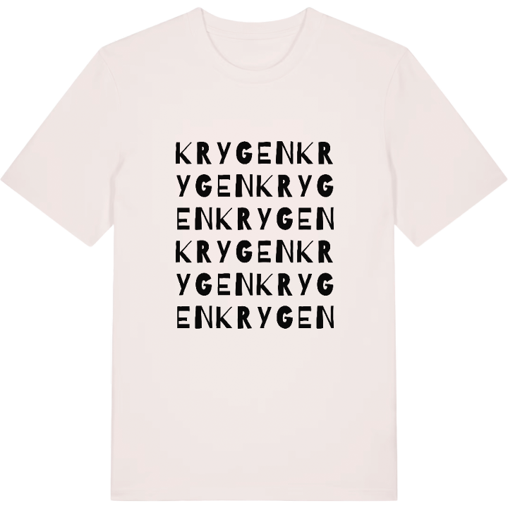 Krygen ordlek t-shirt – t-shirt från PinShirt