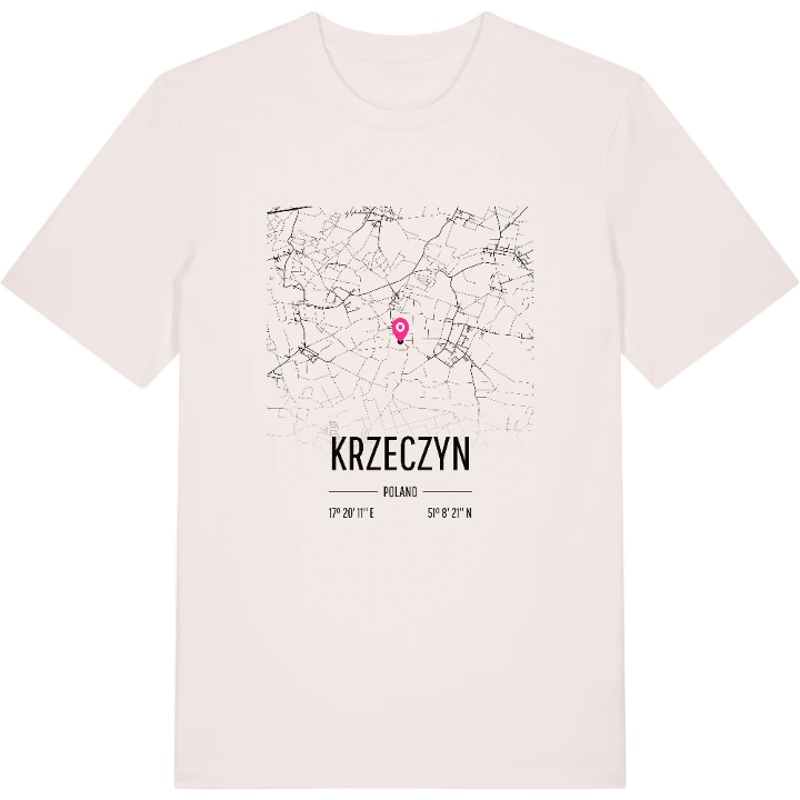 Krzeczyn karta t-shirt – t-shirt från PinShirt