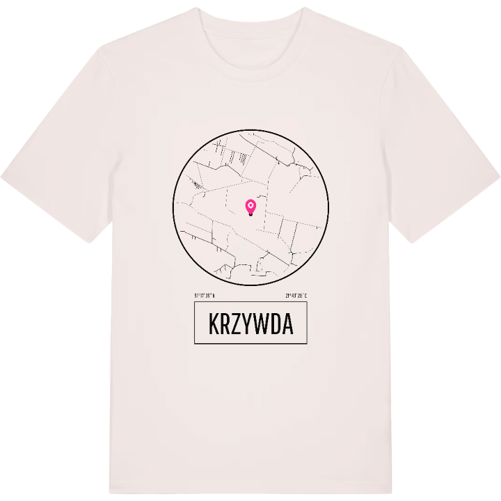 Krzywda t-shirt – t-shirt från PinShirt