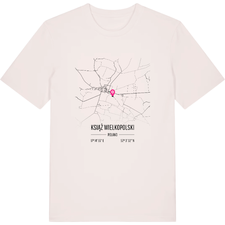 Książ Wielkopolski karta t-shirt – t-shirt från PinShirt