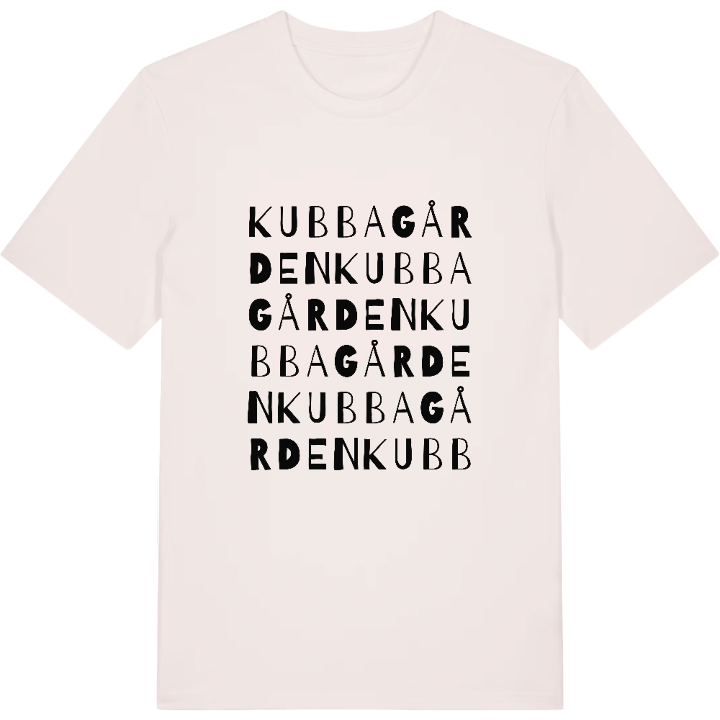Kubbagården ordlek t-shirt – t-shirt från PinShirt