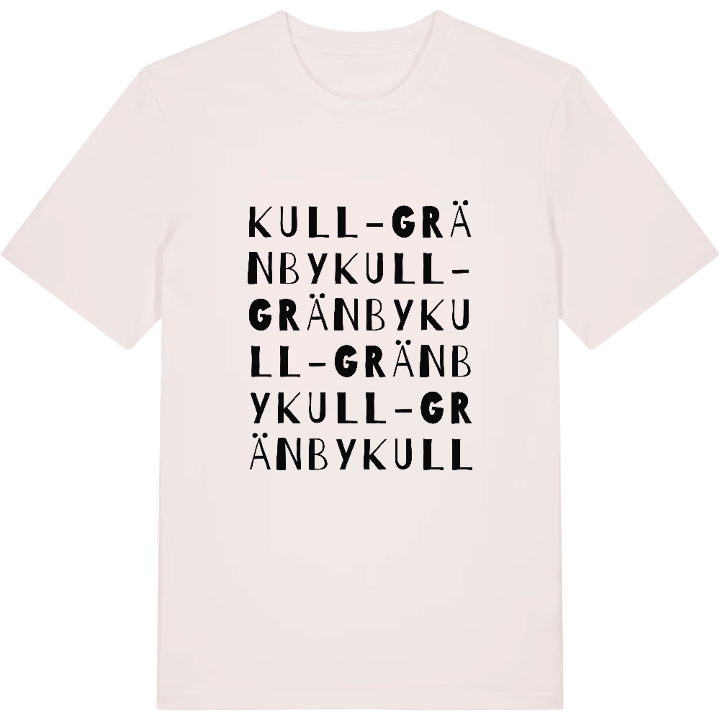 Kull-Gränby ordlek t-shirt – t-shirt från PinShirt