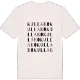 Kullabo ordlek t-shirt