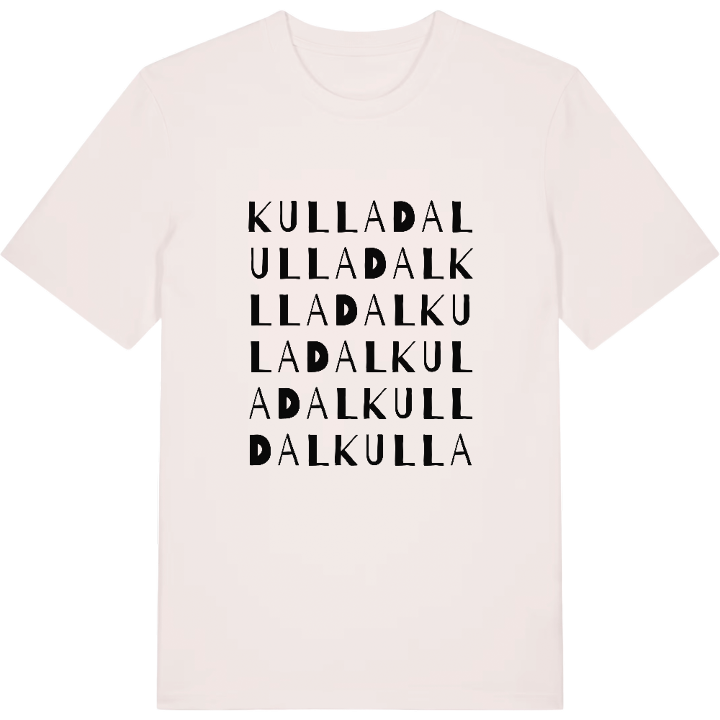 Kulladal ordlek t-shirt – t-shirt från PinShirt