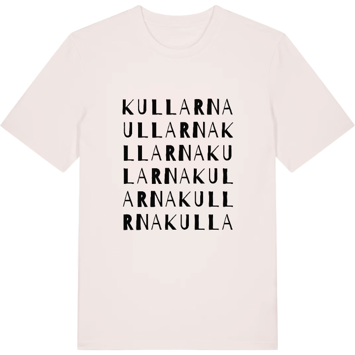 Kullarna ordlek t-shirt – t-shirt från PinShirt
