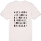 Kullarna ordlek t-shirt