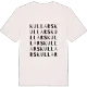 Kullars ordlek t-shirt