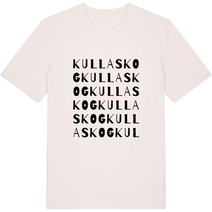 Kullaskog ordlek t-shirt – t-shirt från PinShirt