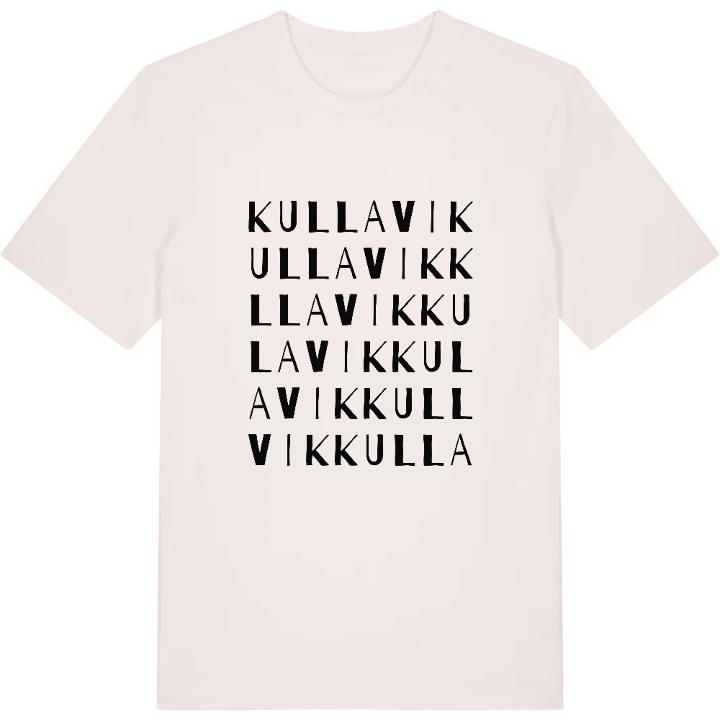 Kullavik ordlek t-shirt – t-shirt från PinShirt