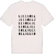 Kullbol ordlek t-shirt