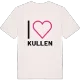 Jag älskar Kullen t-shirt stort tryck