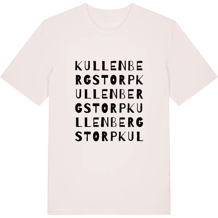 Kullenbergstorp ordlek t-shirt – t-shirt från PinShirt