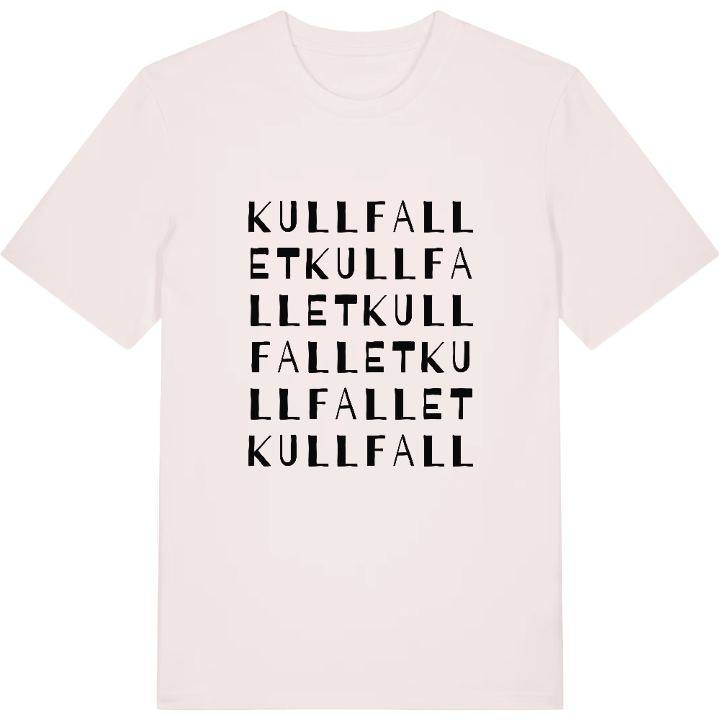 Kullfallet ordlek t-shirt – t-shirt från PinShirt
