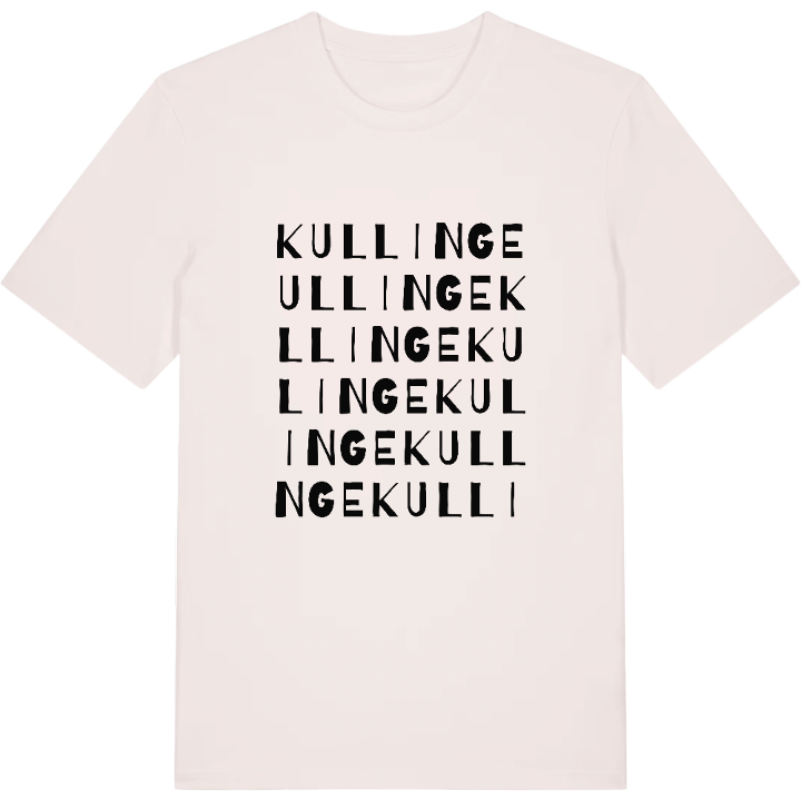 Kullinge ordlek t-shirt – t-shirt från PinShirt