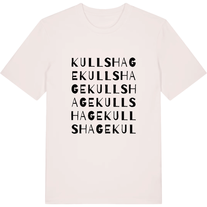 Kullshage ordlek t-shirt – t-shirt från PinShirt