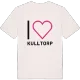 Jag älskar Kulltorp t-shirt stort tryck