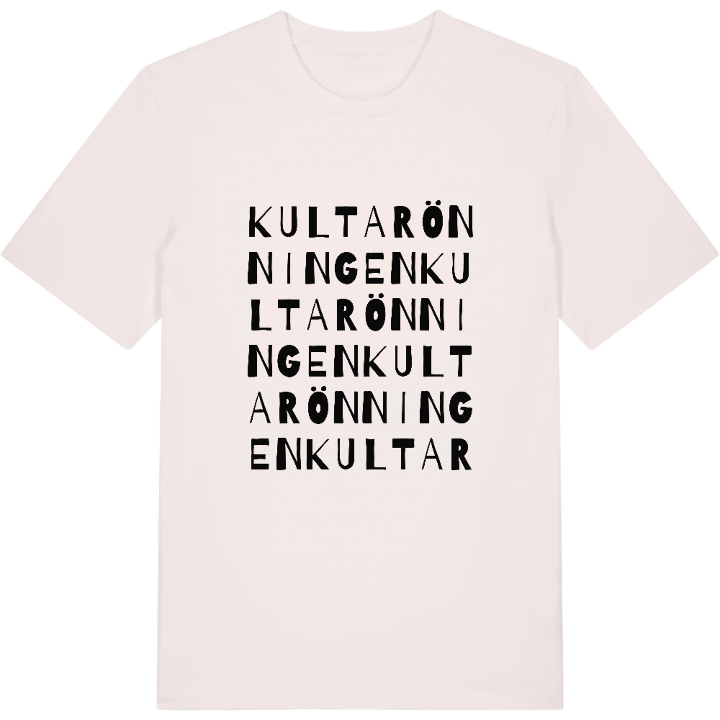 Kultarönningen ordlek t-shirt – t-shirt från PinShirt