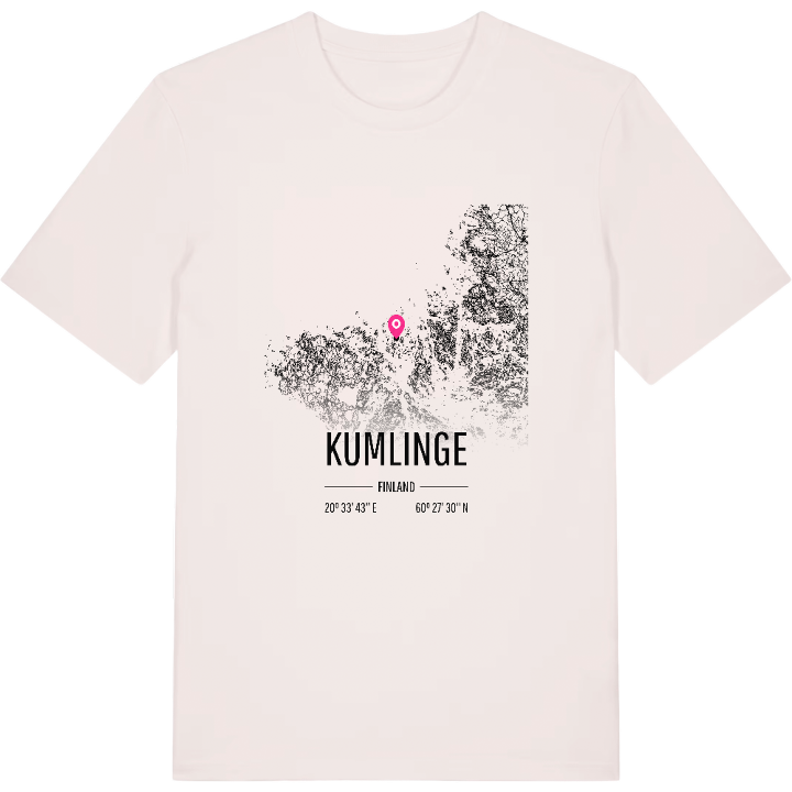 Kumlinge karta t-shirt – t-shirt från PinShirt