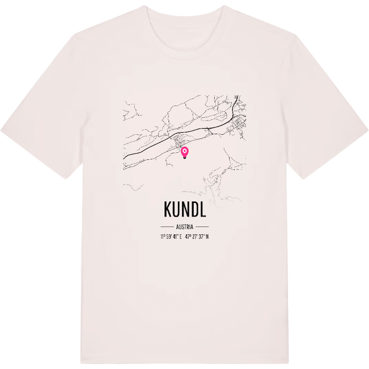 Kundl karta t-shirt – t-shirt från PinShirt