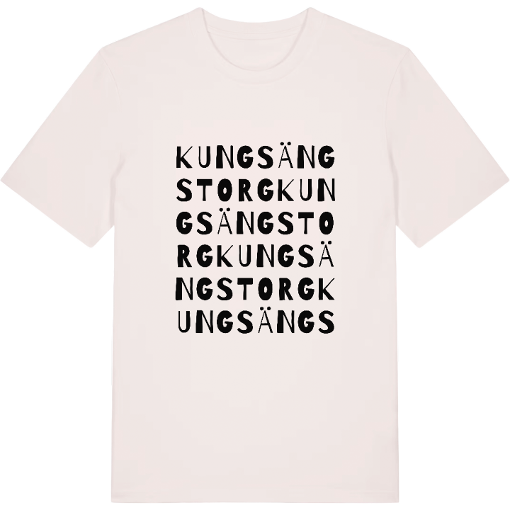 Kungsängstorg ordlek t-shirt – t-shirt från PinShirt