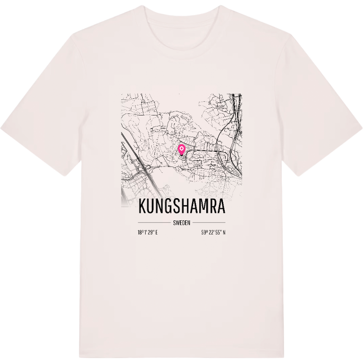 Kungshamra karta t-shirt – t-shirt från PinShirt