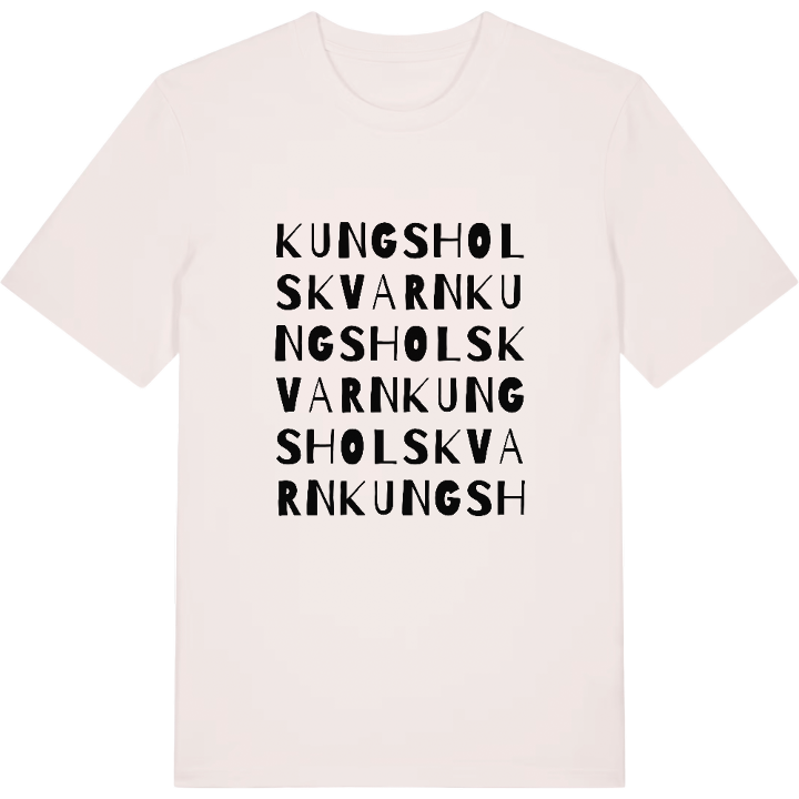 Kungsholskvarn ordlek t-shirt – t-shirt från PinShirt