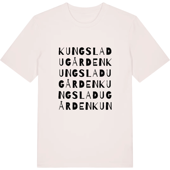 Kungsladugården ordlek t-shirt – t-shirt från PinShirt