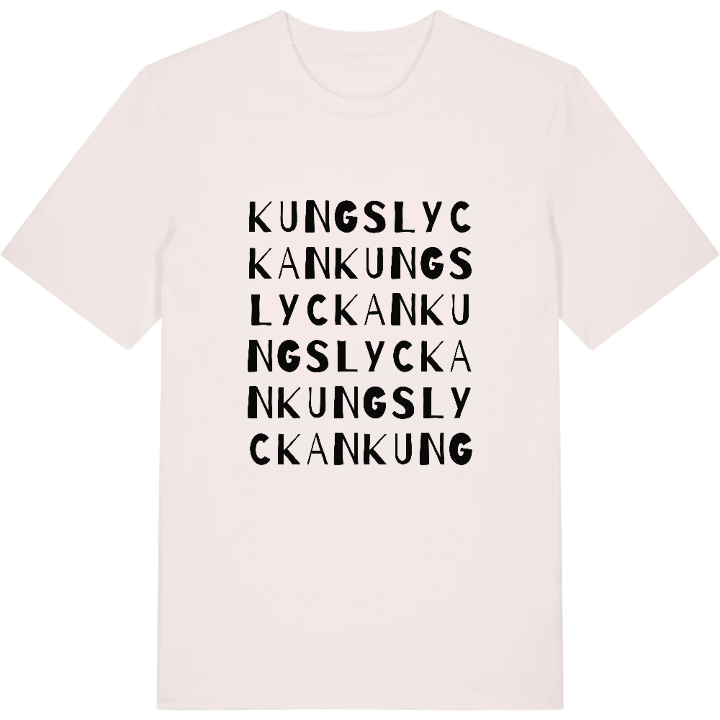 Kungslyckan ordlek t-shirt – t-shirt från PinShirt