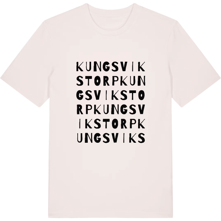 Kungsvikstorp ordlek t-shirt – t-shirt från PinShirt