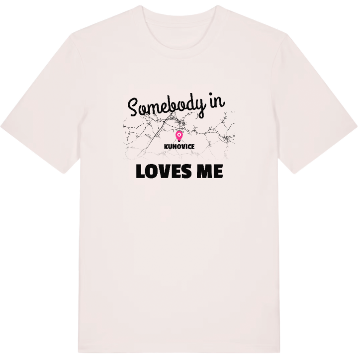 Någon i Kunovice älskar mig t-shirt – t-shirt från PinShirt