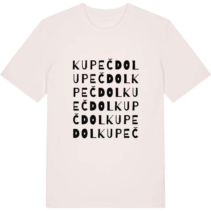 Kupeč Dol ordlek t-shirt – t-shirt från PinShirt