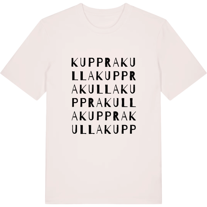 Kupprakulla ordlek t-shirt – t-shirt från PinShirt