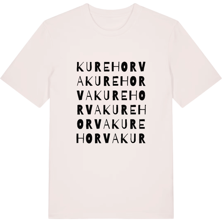 Kurehorva ordlek t-shirt – t-shirt från PinShirt
