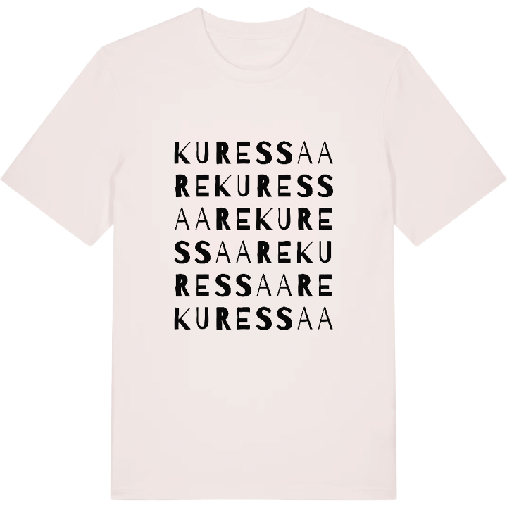 Kuressaare ordlek t-shirt – t-shirt från PinShirt