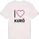 Jag älskar Kurö t-shirt stort tryck