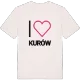 Jag älskar Kurów t-shirt stort tryck