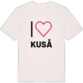 Jag älskar Kuså t-shirt stort tryck