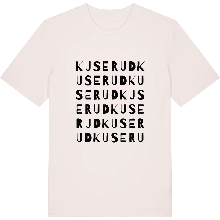 Kuserud ordlek t-shirt – t-shirt från PinShirt