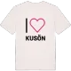 Jag älskar Kusön t-shirt stort tryck