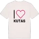Jag älskar Kutas t-shirt stort tryck