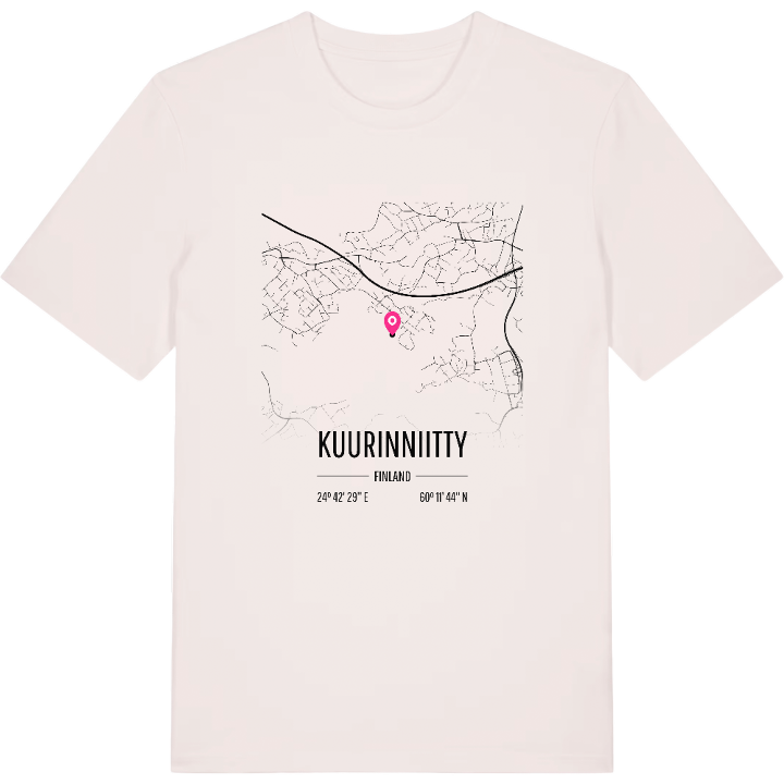 Kuurinniitty karta t-shirt – t-shirt från PinShirt