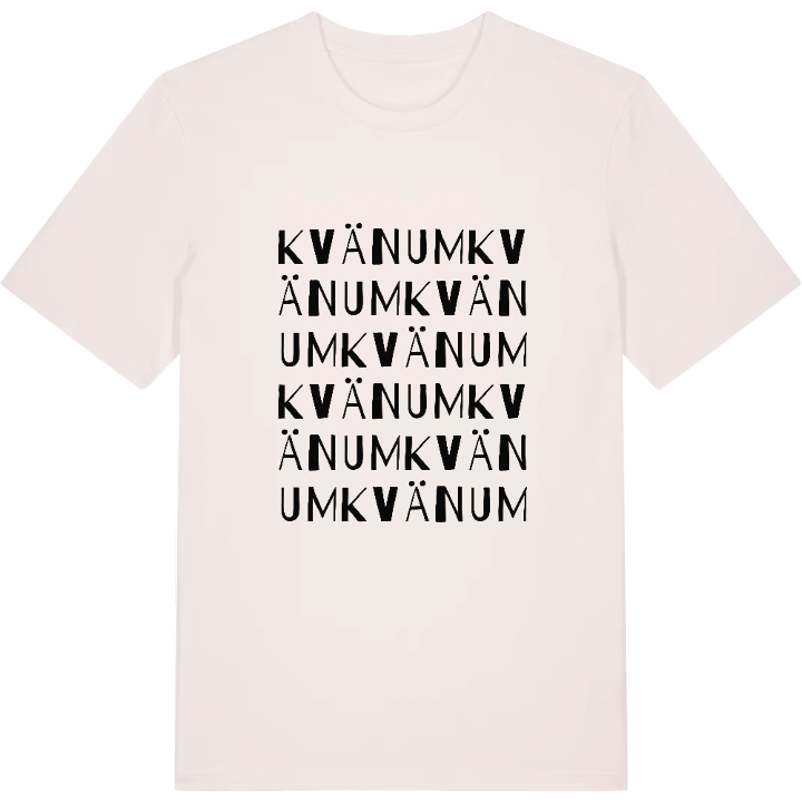 Kvänum ordlek t-shirt – t-shirt från PinShirt