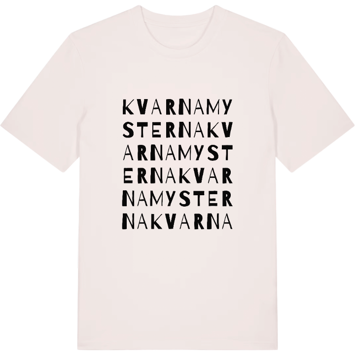 Kvarnamysterna ordlek t-shirt – t-shirt från PinShirt
