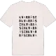 Kvarnåsen ordlek t-shirt